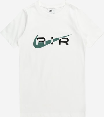 T-Shirt 'AIR' Nike Sportswear en blanc : devant