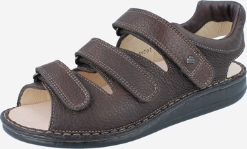 Finn Comfort Sandals in Brown: front