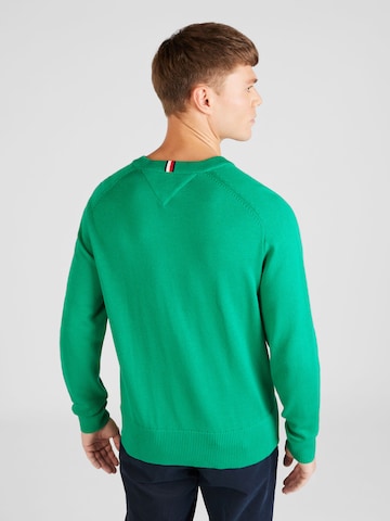 Pullover di TOMMY HILFIGER in verde