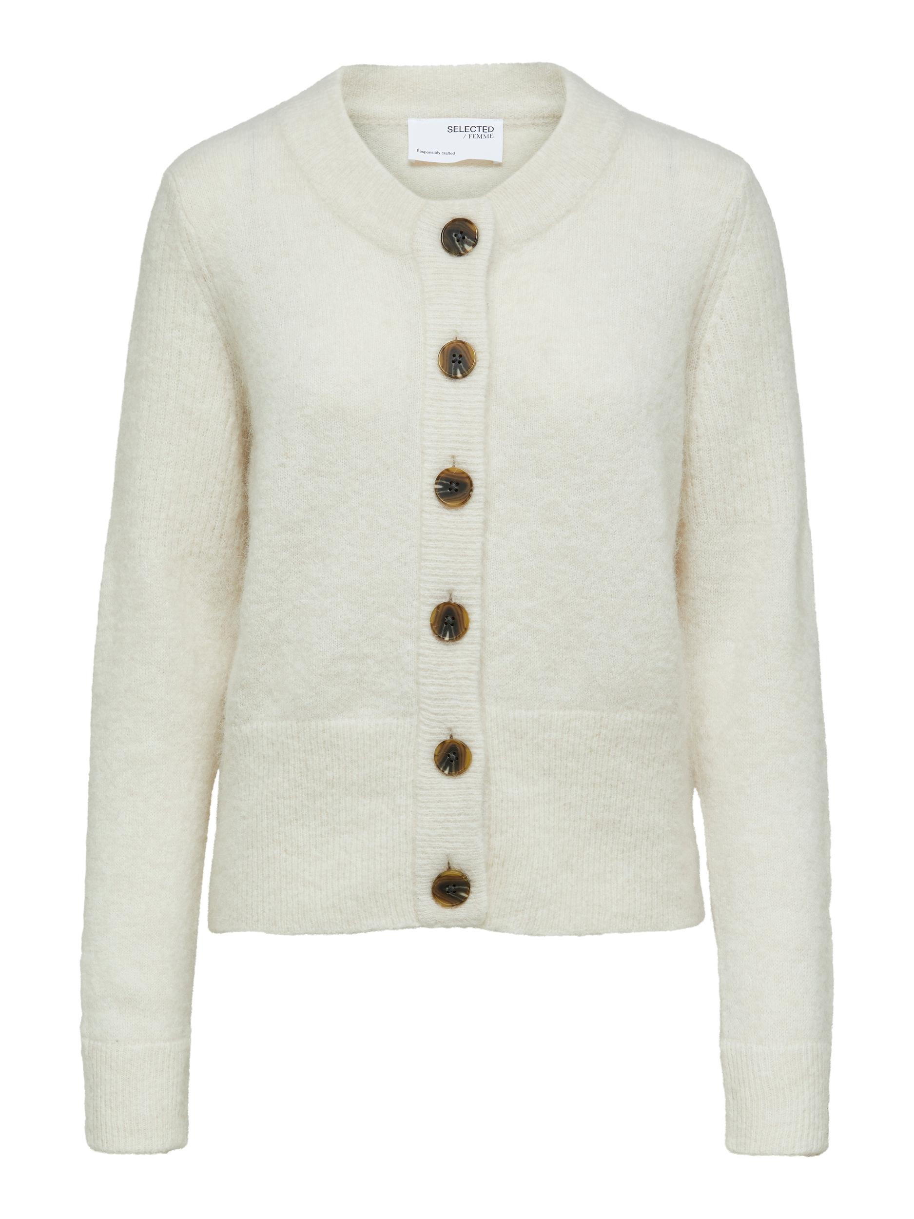 Donna Pullover e cardigan SELECTED FEMME Giacchetta Sia in Beige 