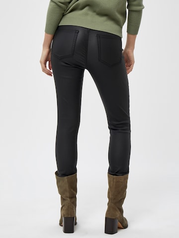 Peppercorn Skinny Broek 'Sibbir' in Zwart