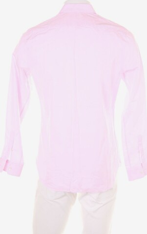 BURBERRY Button Up Shirt in S in Pink