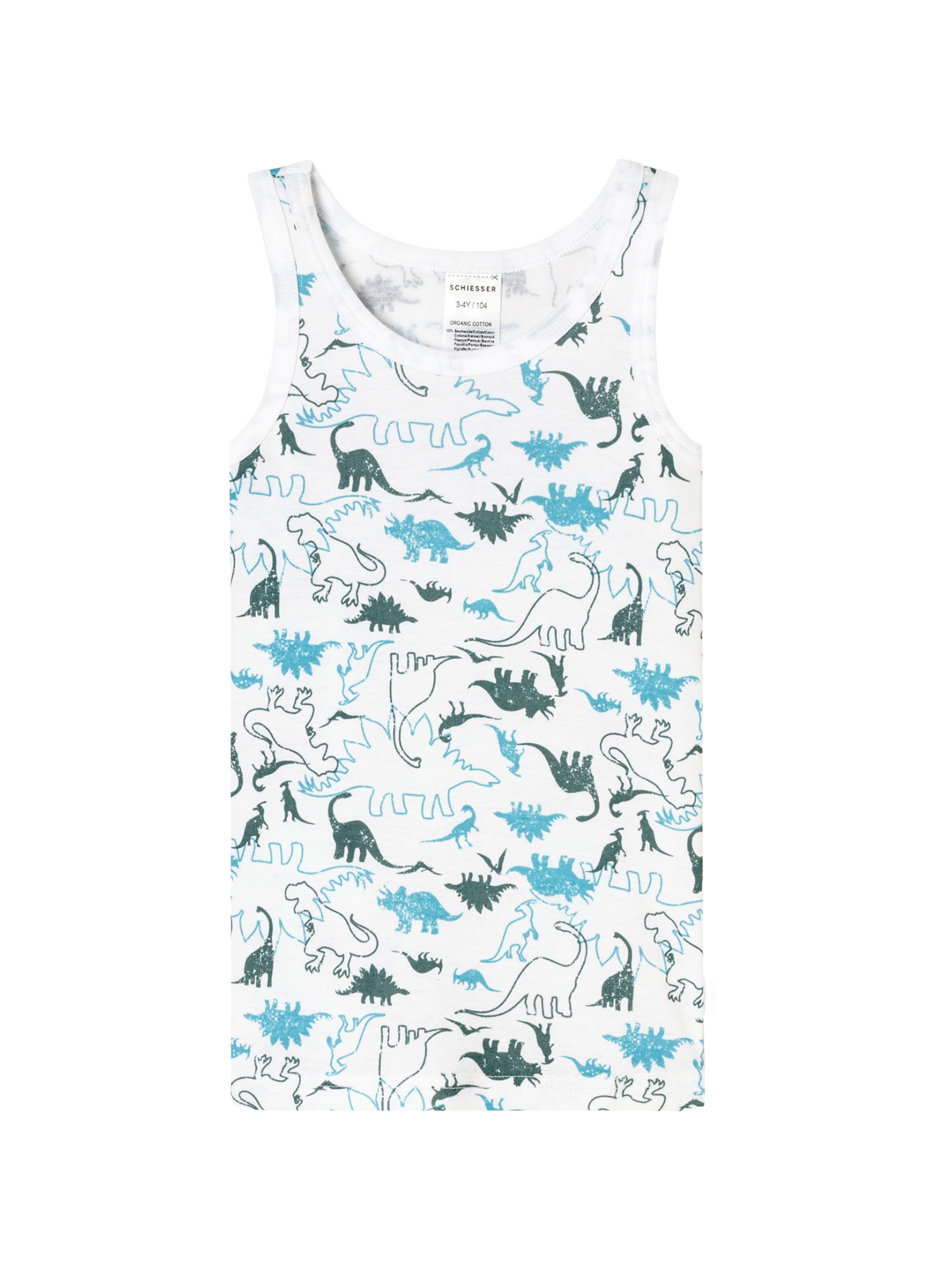 Maillot de corps SCHIESSER en vert