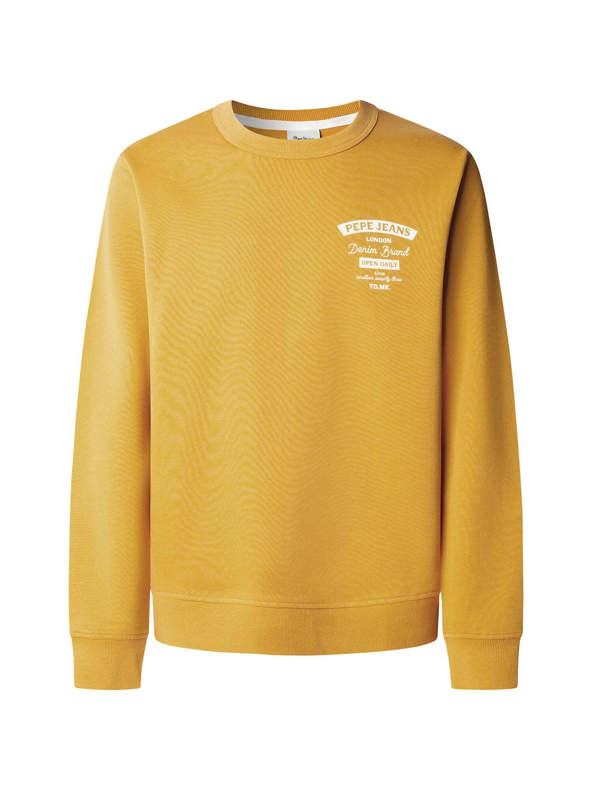 Pepe Jeans Sweatshirt 'JED' in Gelb: Vorderseite