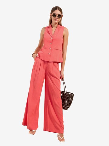 Friends Like These Kostymväst i rosa: framsida