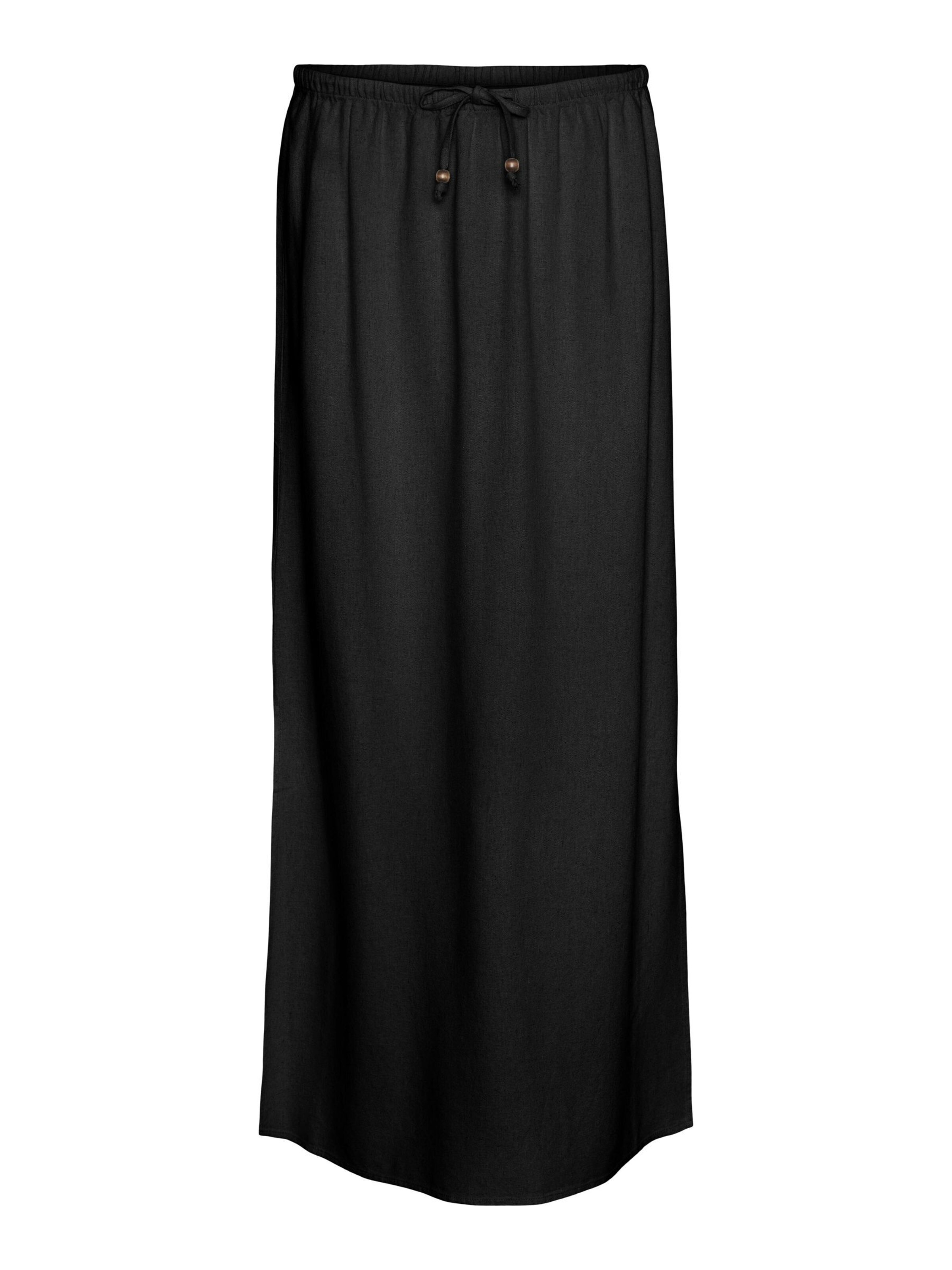 VERO MODA Nederdel 'MILO' i sort: forside