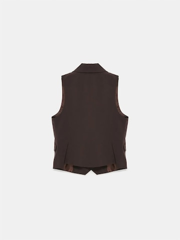 Gilet Dilvin en marron