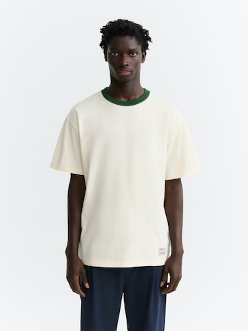 Thinking MU T-Shirt 'Aaron' in Weiß: Vorderseite