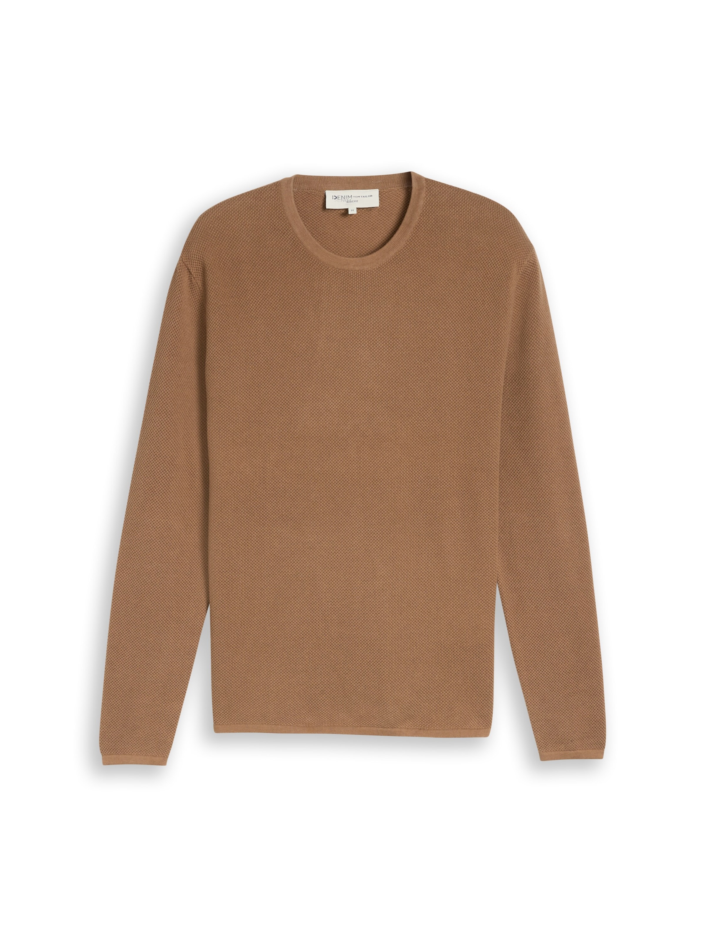 TOM TAILOR DENIM - Jersey en marrón: frente