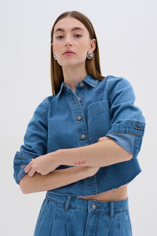 Giacca di mezza stagione 'Zito' di My Essential Wardrobe in blu: frontale