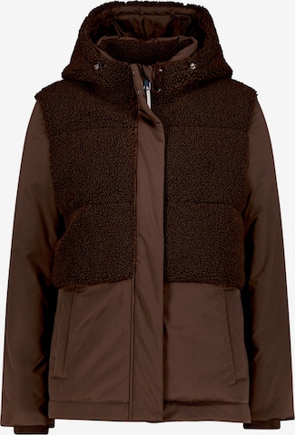 Veste d’hiver Cartoon en marron : devant