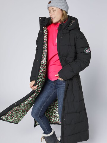 CHIEMSEE Winter Coat in Black