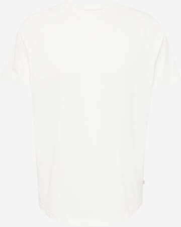 T-Shirt QS en blanc : devant