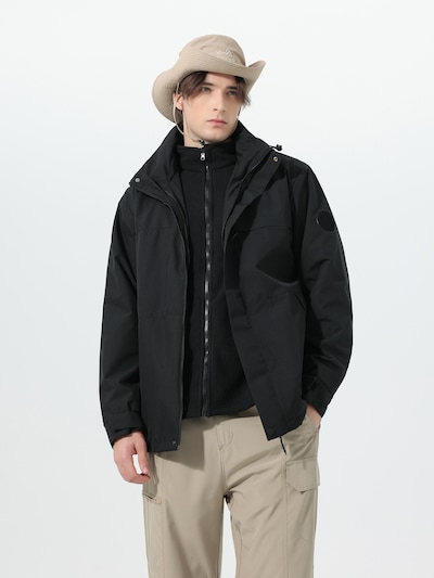 Youthup Outdoor jacket in Black, Item view