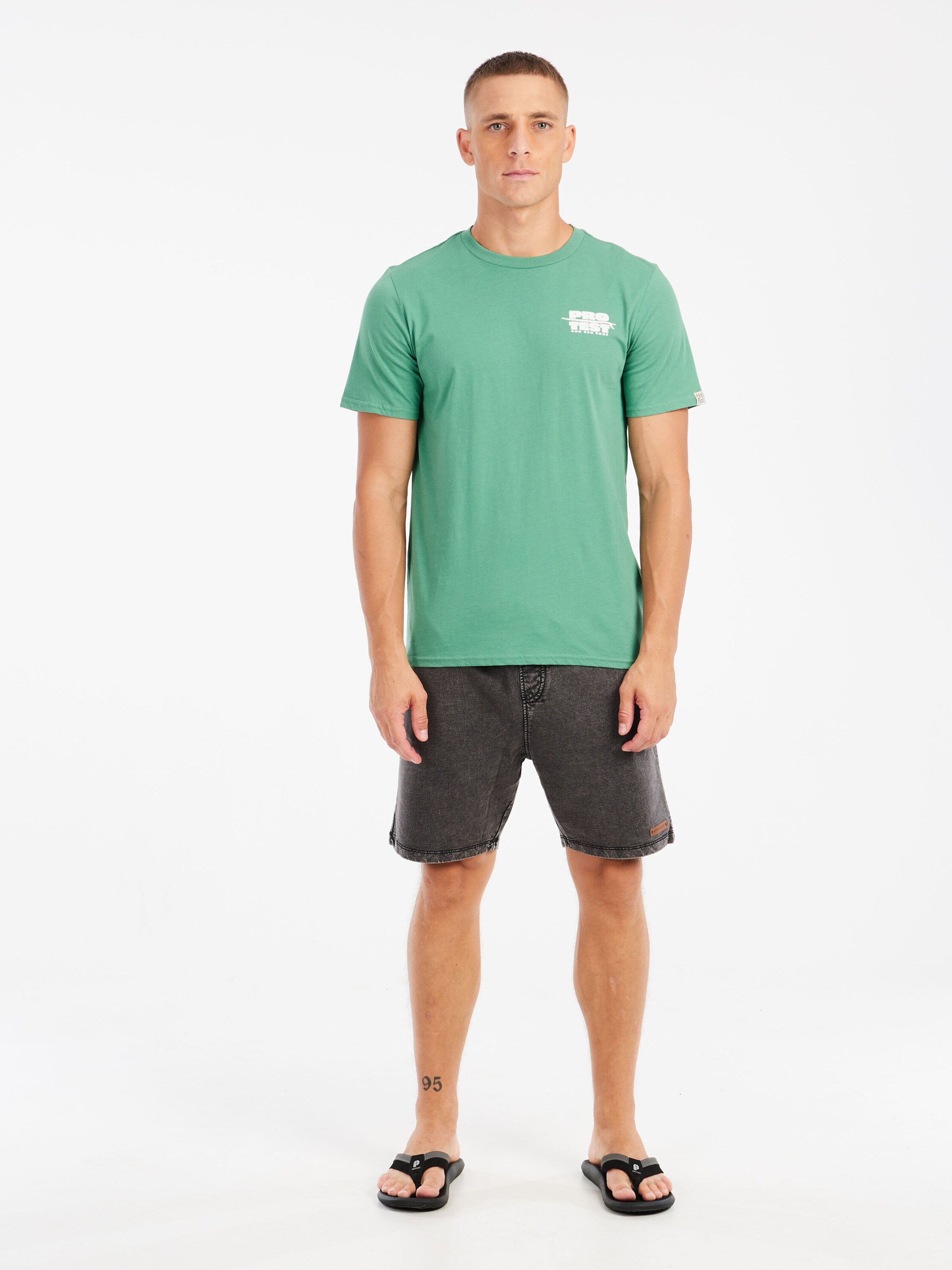 PROTEST Shirt 'PRTBaio' in Green
