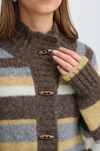 Pulz Cardigan 'GEORGIE ' i brun