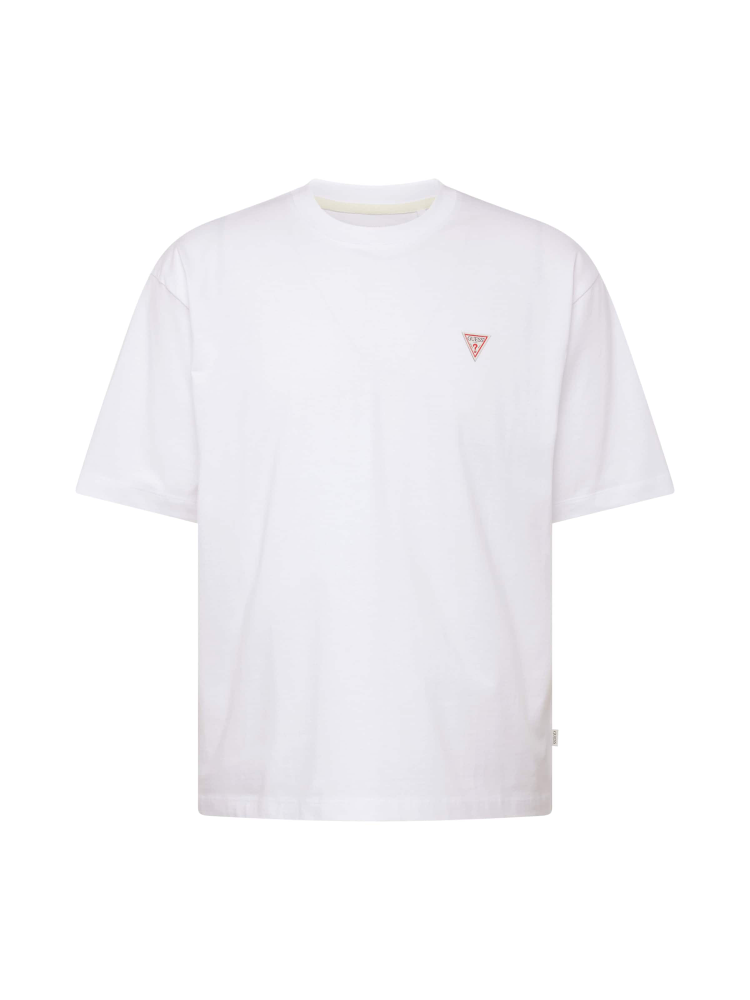 GUESS JEANS Shirt in White: front