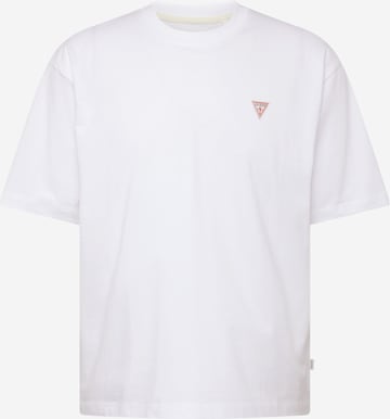 GUESS JEANS - Camiseta en blanco: frente