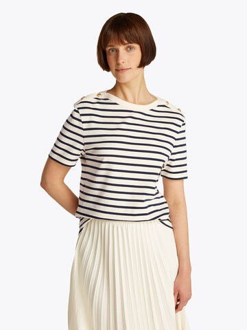 Maglietta di TOMMY HILFIGER in bianco: frontale