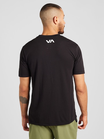 juoda RVCA Sportiniai marškinėliai