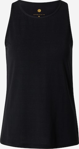 Athlecia Sports Top 'Mota' in Black: front