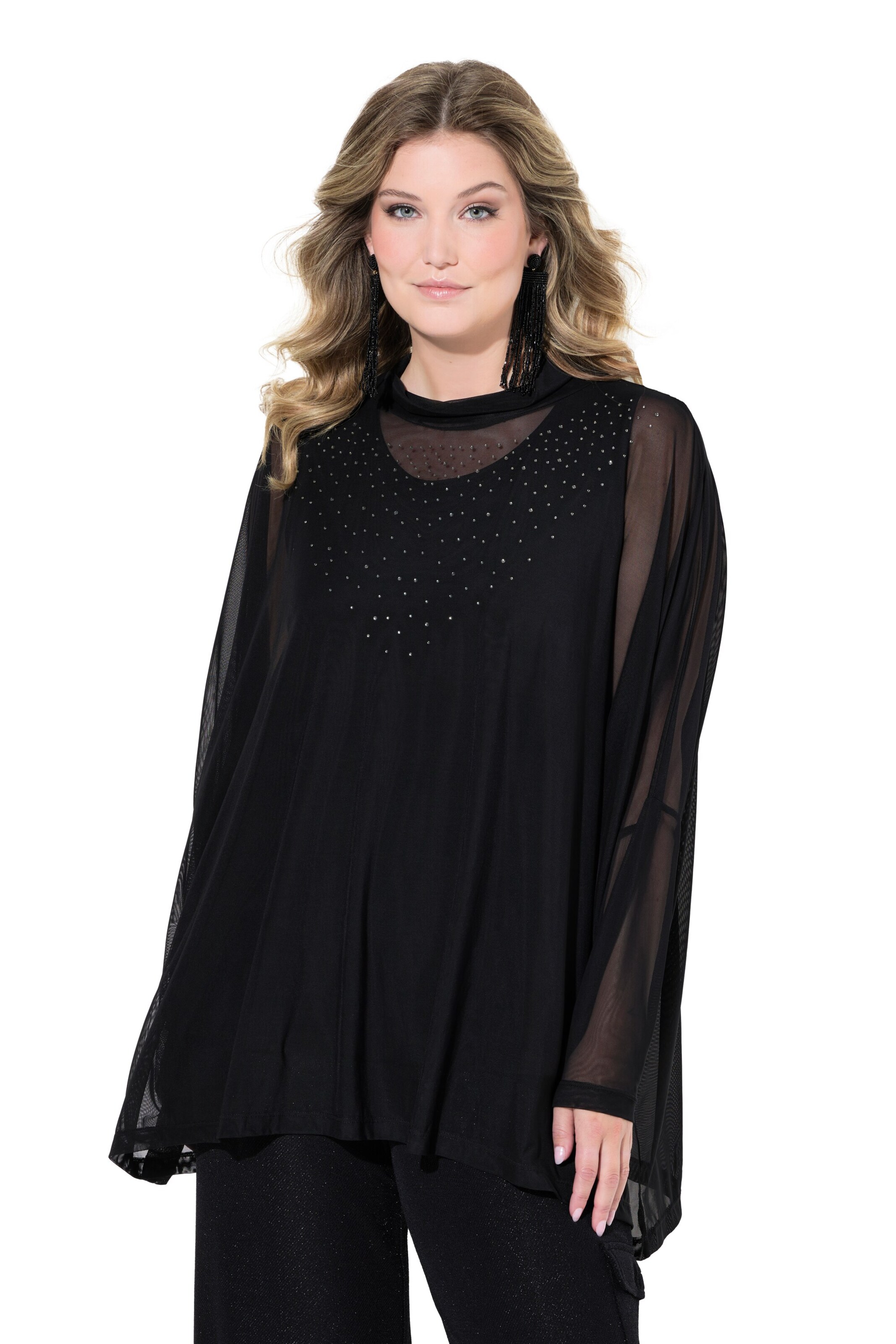 MIAMODA Shirt in Schwarz: Vorderseite