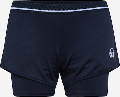 Sergio Tacchini Sportshorts in navy / weiß, Produktansicht