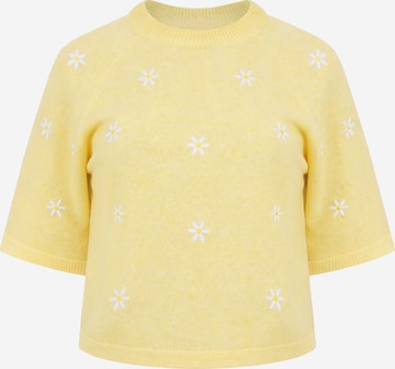 BRAVE SOUL Pullover in Gelb: Vorderseite
