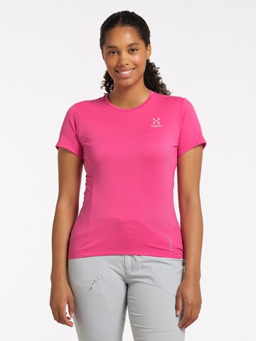Haglöfs Performance Shirt 'L.I.M Tech' in Pink: front