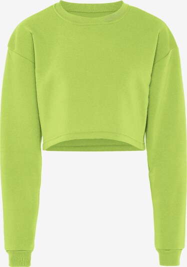 hoona Sweatshirt in de kleur Limoen, Productweergave