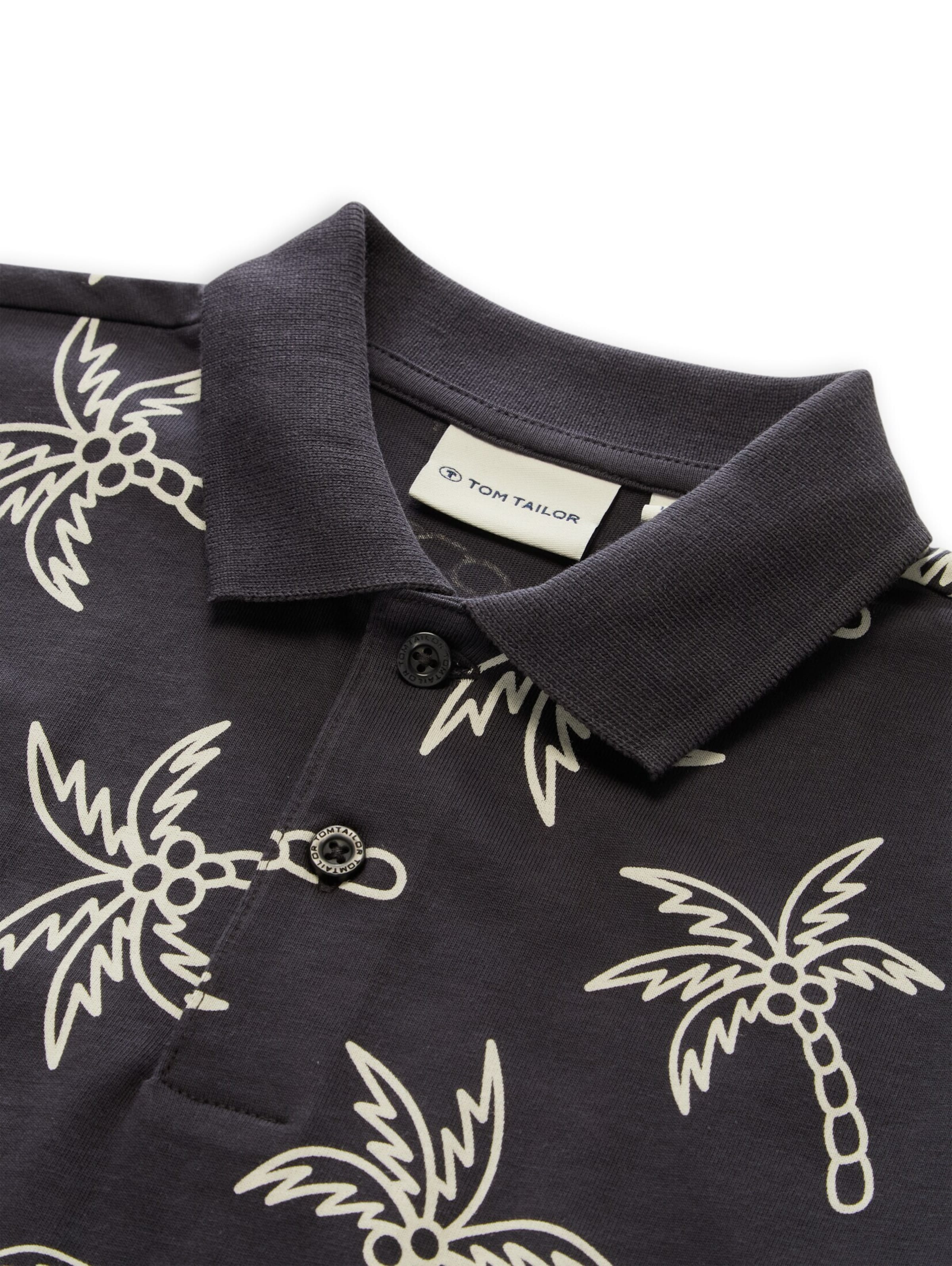 TOM TAILOR Shirt in Grey