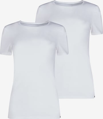 T-shirt ' Cotton Essentials ' Skiny en blanc : devant