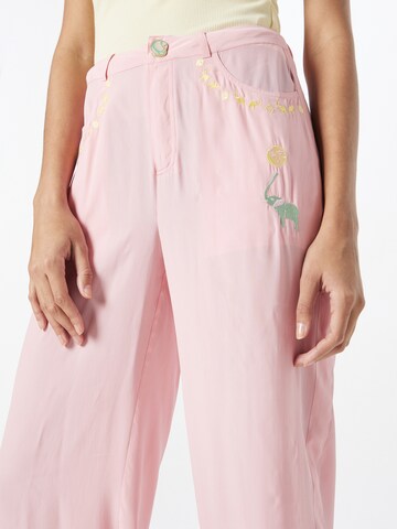 Helmstedt Loose fit Trousers 'Ahel' in Pink