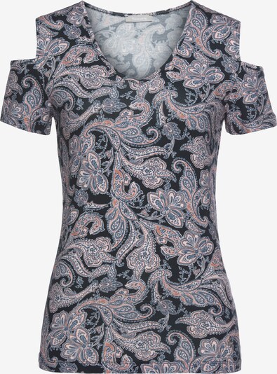 TAMARIS Shirt in Light purple / Light pink / Black, Item view