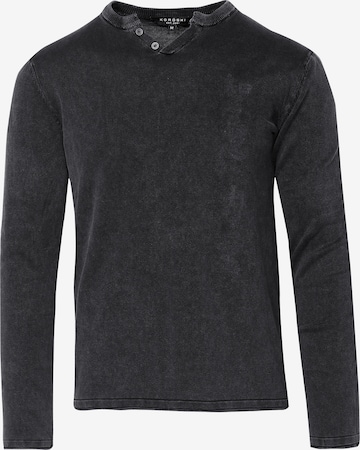 KOROSHIPulover - crna boja: prednji dio