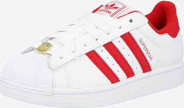 balta ADIDAS ORIGINALS Sportbačiai be auliuko 'SUPERSTAR II': priekis