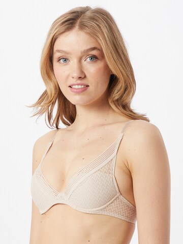 PASSIONATA Bustier BH 'MANHATTAN' in Beige: voorkant