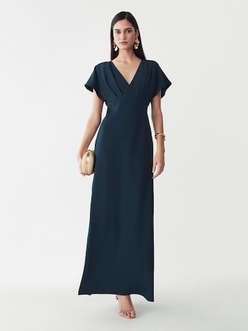 BWLDR - Vestido em azul: frente