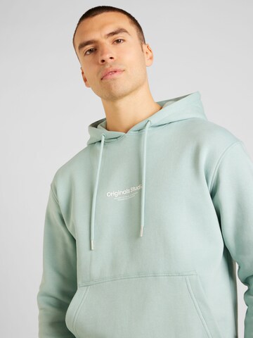 JACK & JONES Sweatshirt 'JORVESTERBRO' in Grün
