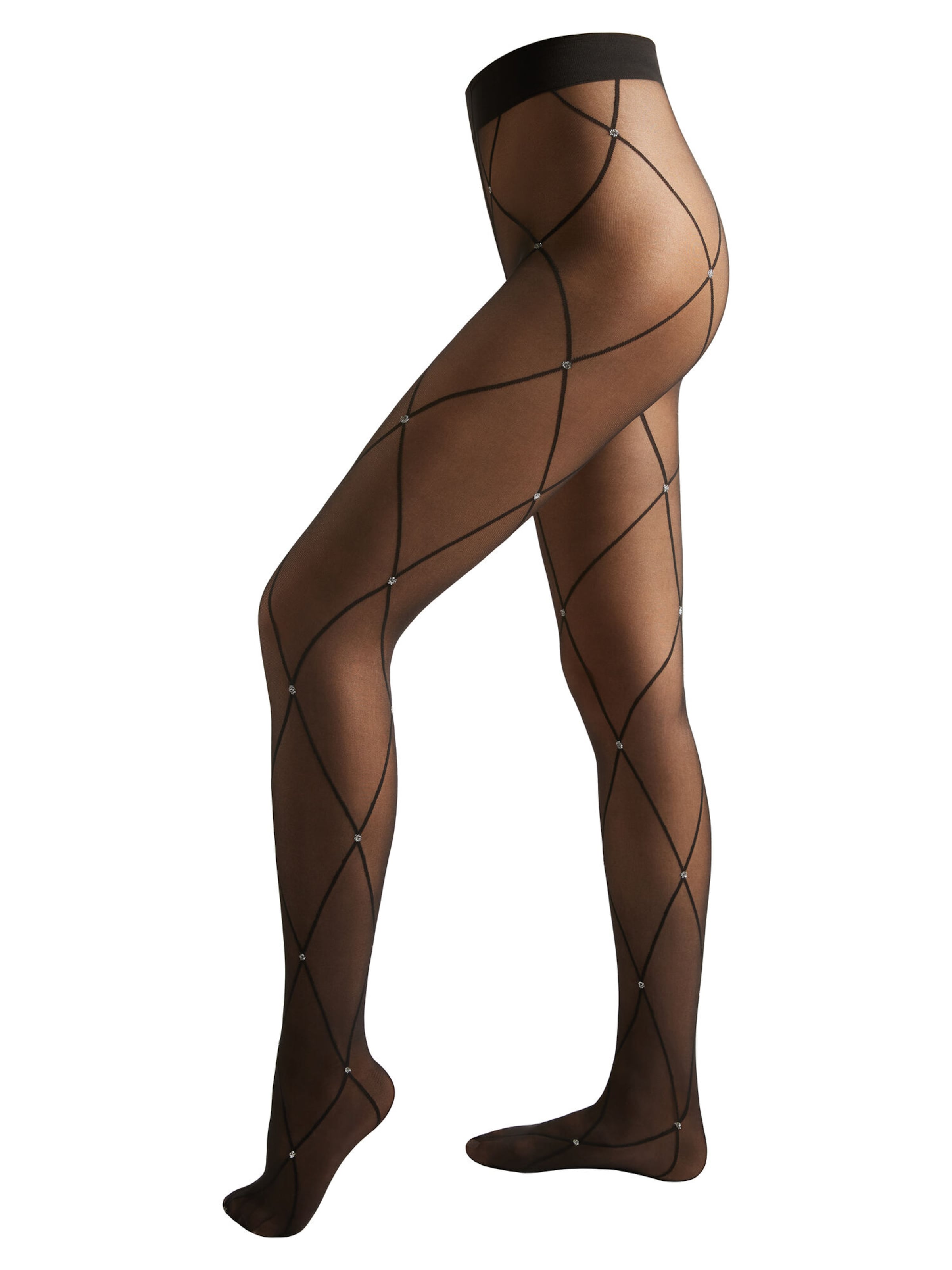 CALZEDONIA Strumpfhose in Schwarz: Vorderseite