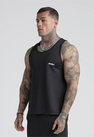 SikSilk Koszulka w kolorze czarny