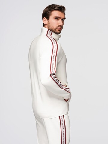 Ombre Sweatshirt in White