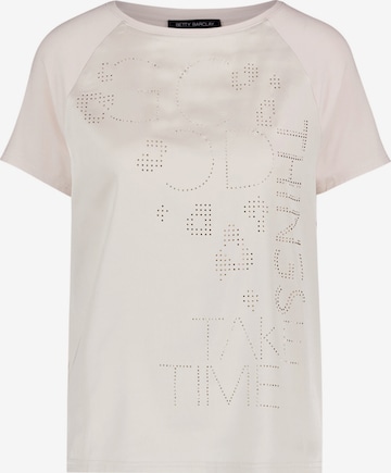 T-shirt Betty Barclay en beige : devant