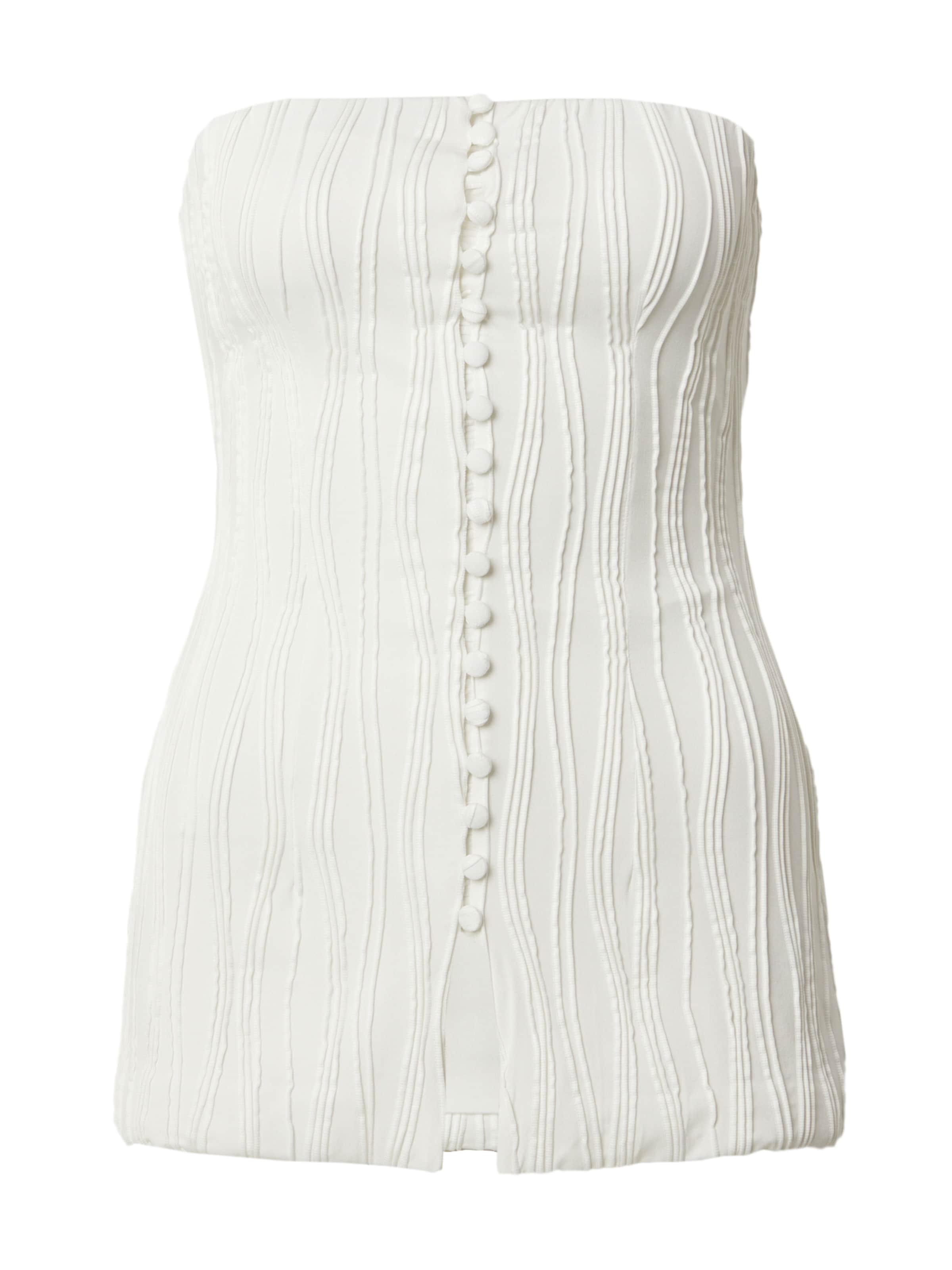 millane - Top 'Mariela' en blanco: frente