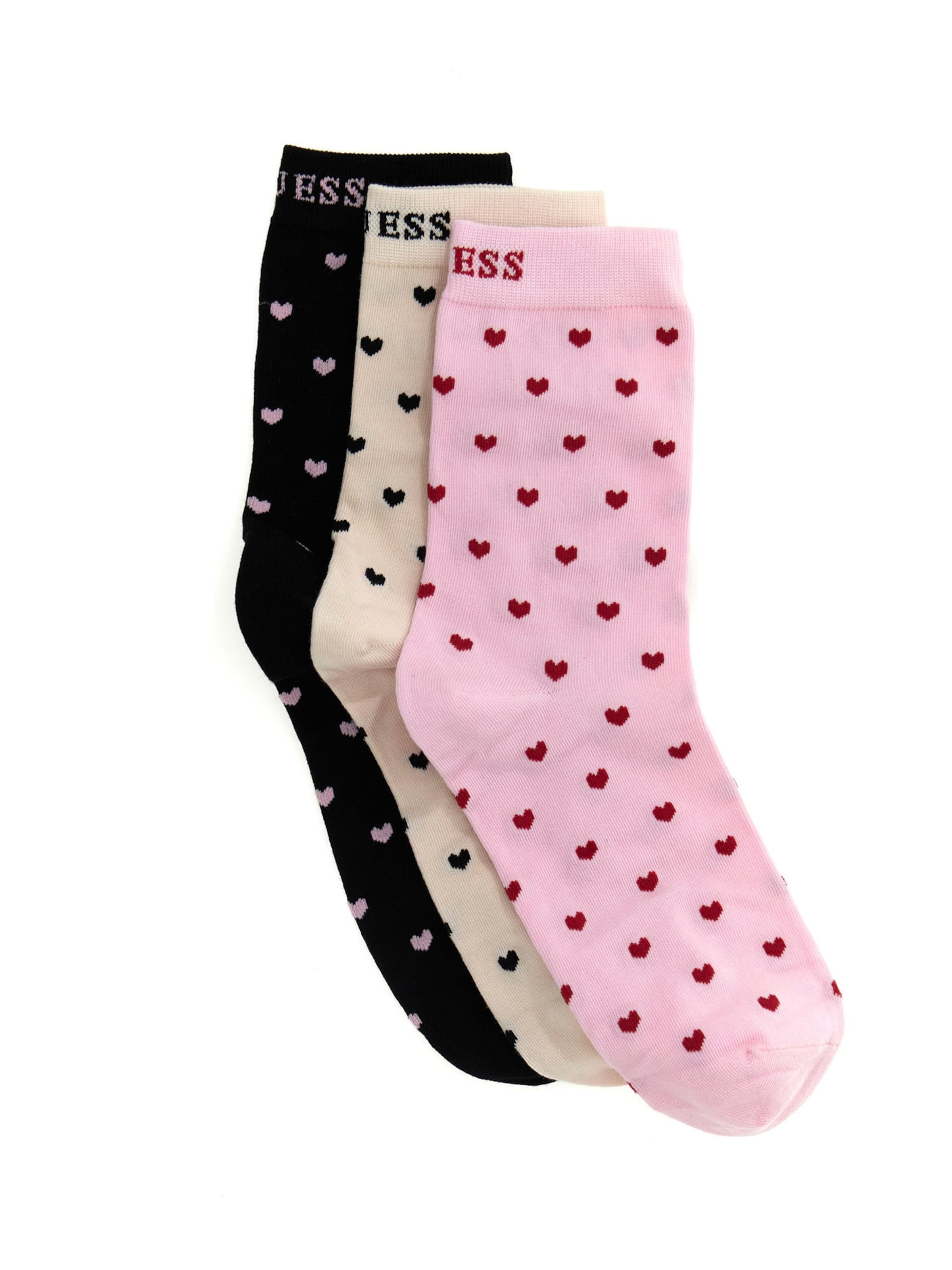 jauktas krāsas GUESS Zeķes: no priekšpuses