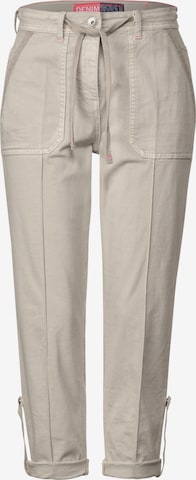 CECIL Loose fit Pants in Beige: front