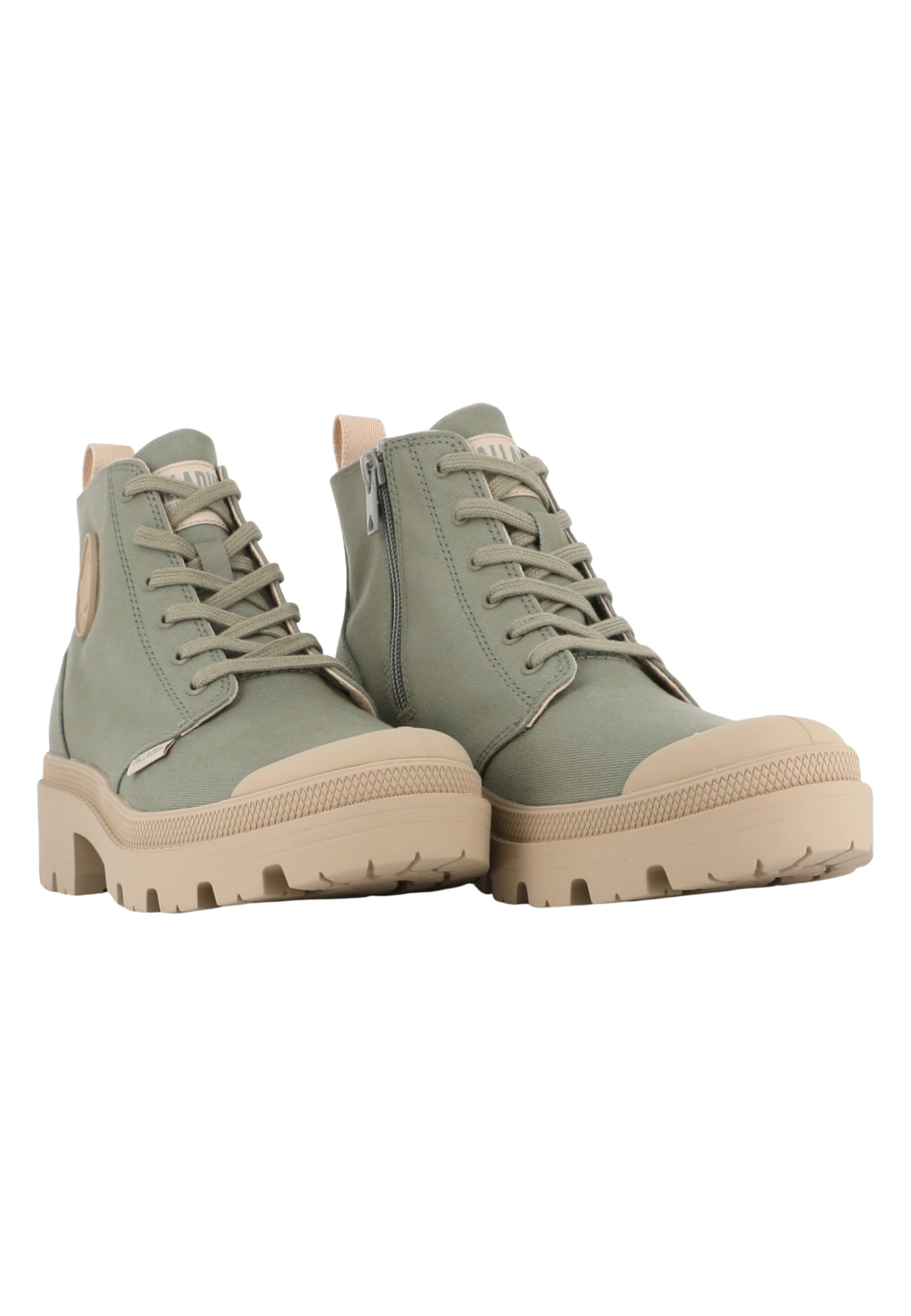 Bottines à lacets 'Pallabase' Palladium en vert