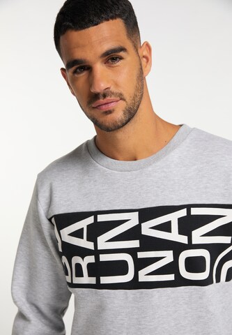 BRUNO BANANI Sweatshirt 'Richardson' in Grau