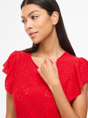 Camicia da donna 'VIKawa' di VILA in rosso