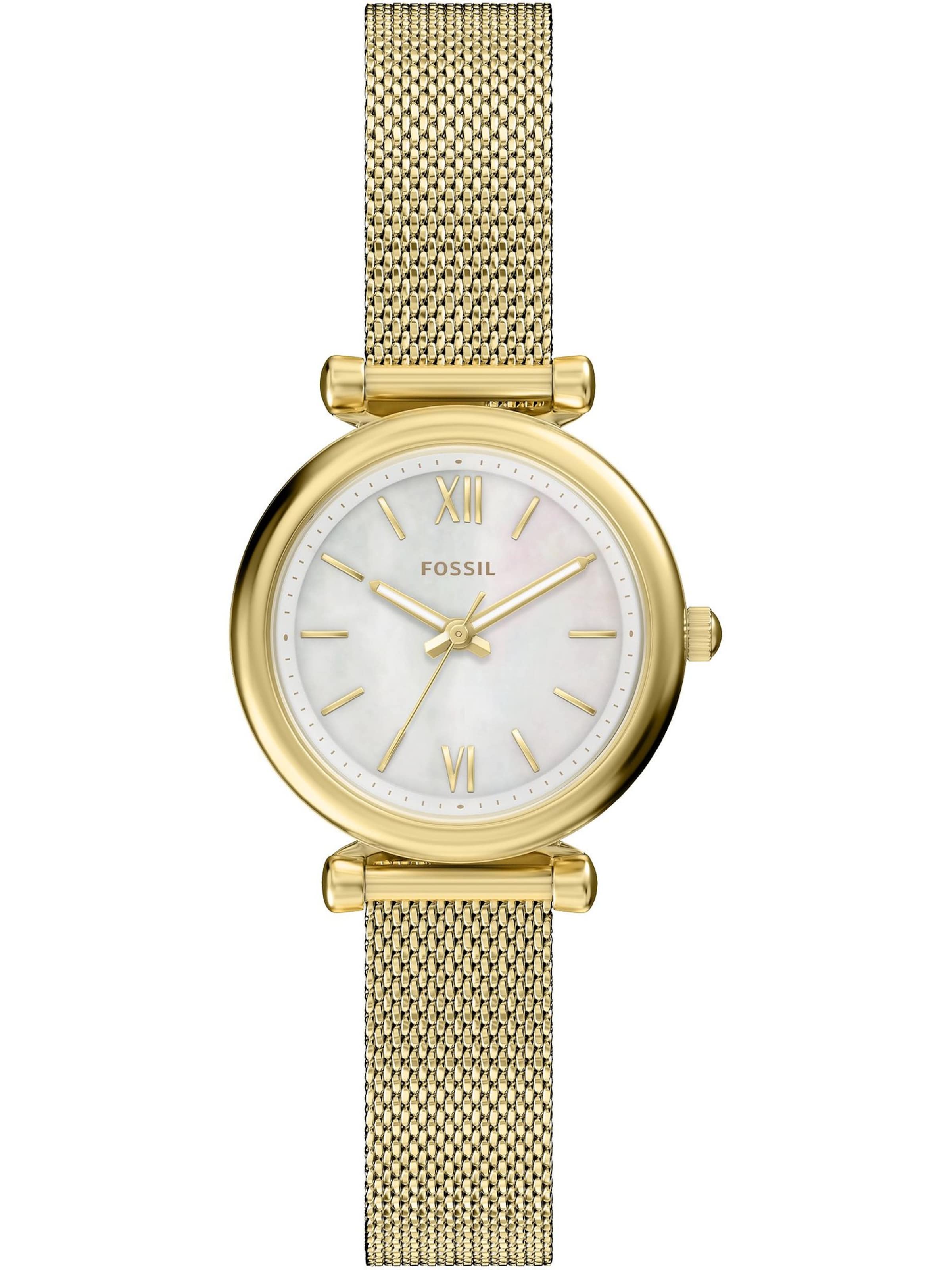 FOSSIL Analoguhr in gold, Produktansicht